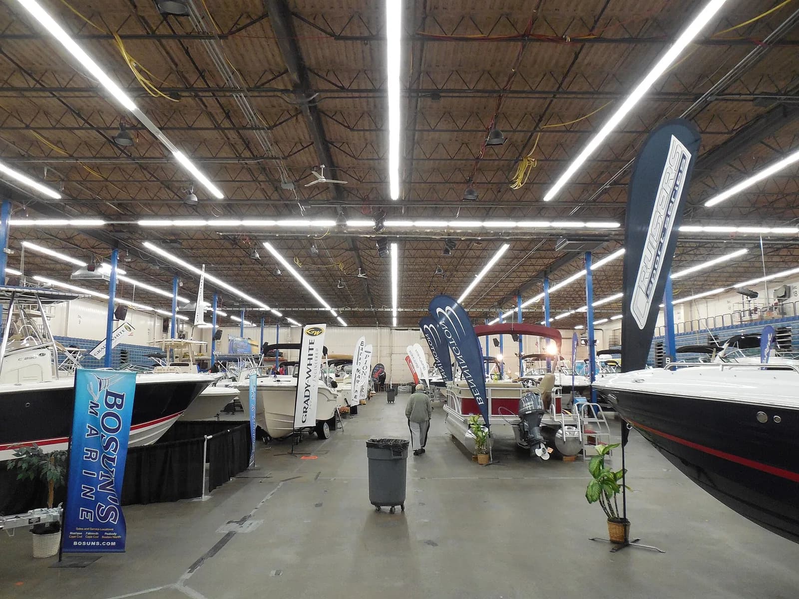 Stylised artwork of the marine department